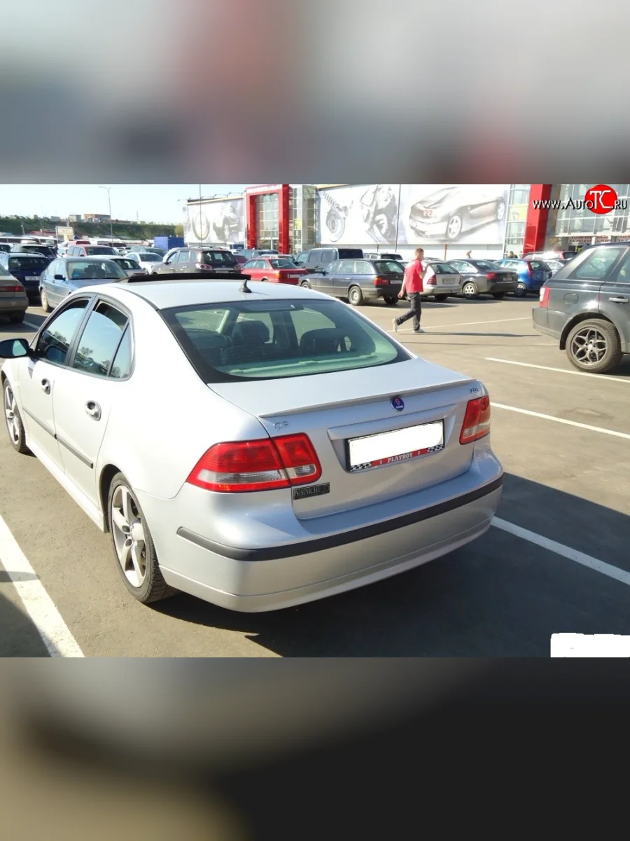 Спойлер Sport SAAB 9-3 YS3F седан дорестайлинг (2003-2007)  в Керчи Республика Крым