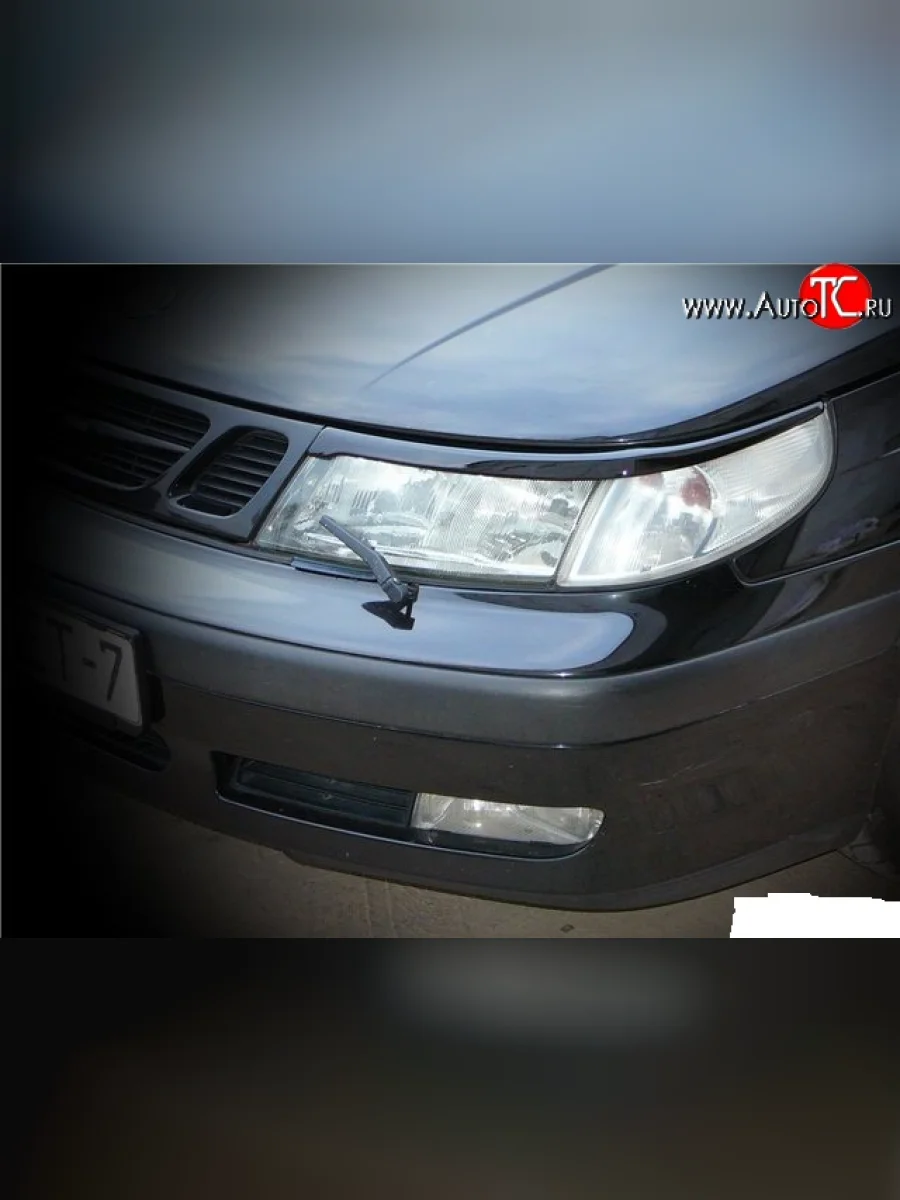 Реснички Sport на фары SAAB 9-5 YS3E cедан дорестайлинг (1997-2001)  в Керчи Республика Крым