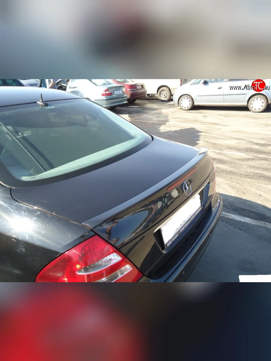 Лип спойлер Elegance Mercedes-Benz E-Class W211 дорестайлинг седан (2002-2006)  в Самаре Самарской области