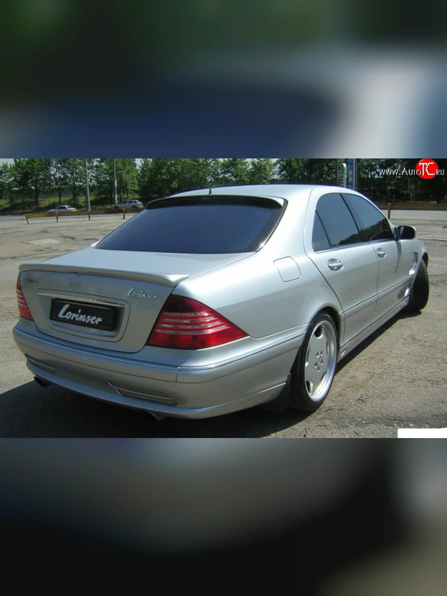 Козырёк на заднее лобовое стекло Lorinser Mercedes-Benz E-Class W211 дорестайлинг седан (2002-2006)  в Перми Пермском крае