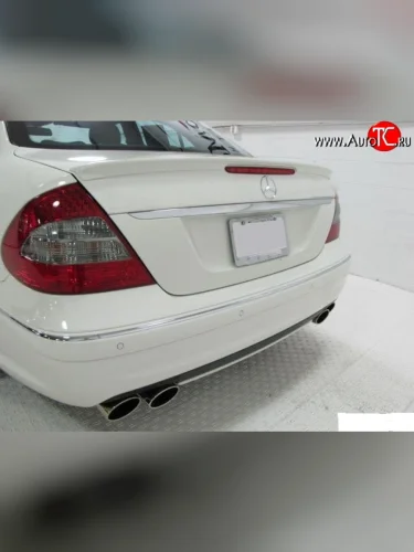 Лип спойлер Sport Mercedes-Benz E-Class W211 дорестайлинг седан (2002-2006)
