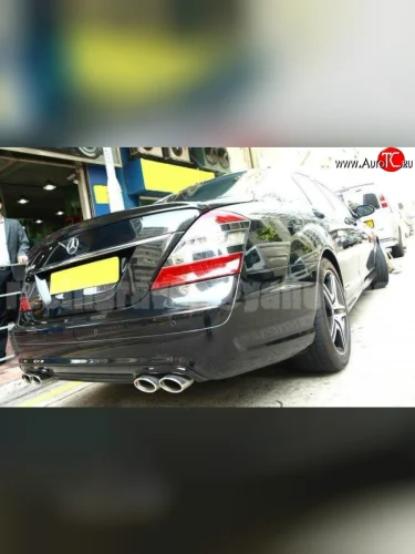 Лип спойлер Lorinser V2 Mercedes-Benz S class 5 W221 седан дорестайлинг (2005-2009)