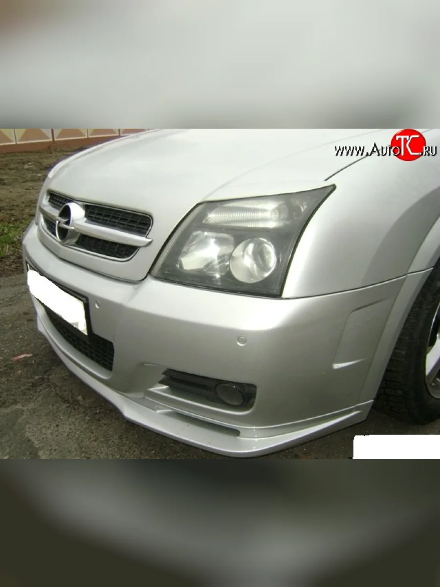 Накладка Sport на передний бампер Opel Vectra C седан дорестайлинг (2002-2005)  в Перми Пермском крае