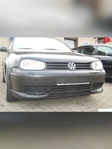 Накладка Sport-Line на передний бампер Volkswagen Golf 4 Mk4 хэтчбэк 5 дв. (1997-2003)