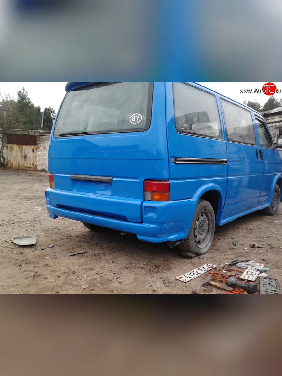 Задний бампер Luxe Volkswagen Transporter T4 дорестайлинг (1990-1996)  в Керчи Республика Крым