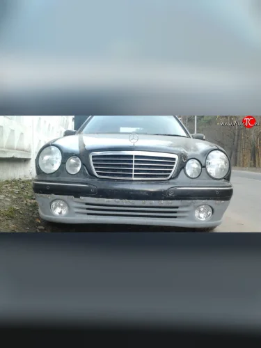Накладка на передний бампер Sport Mercedes-Benz E-Class W210 дорестайлинг седан (1996-1999)