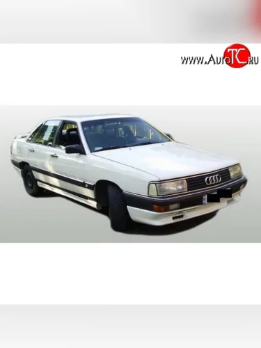 Пороги накладки Kamei Audi 100 C3 седан дорестайлинг (1982-1987)