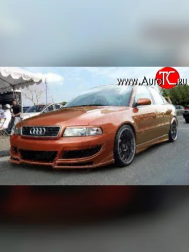 Передний бампер Carzone Audi A4 B5 8D5 универсал дорестайлинг (1994-1997)