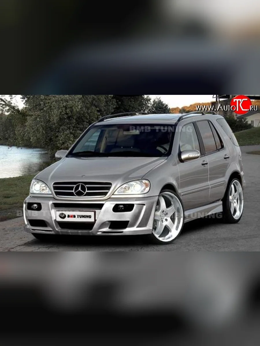 Передний бампер Neodesign Mercedes-Benz ML class W163 дорестайлинг (1997-2001)  в Самаре Самарской области