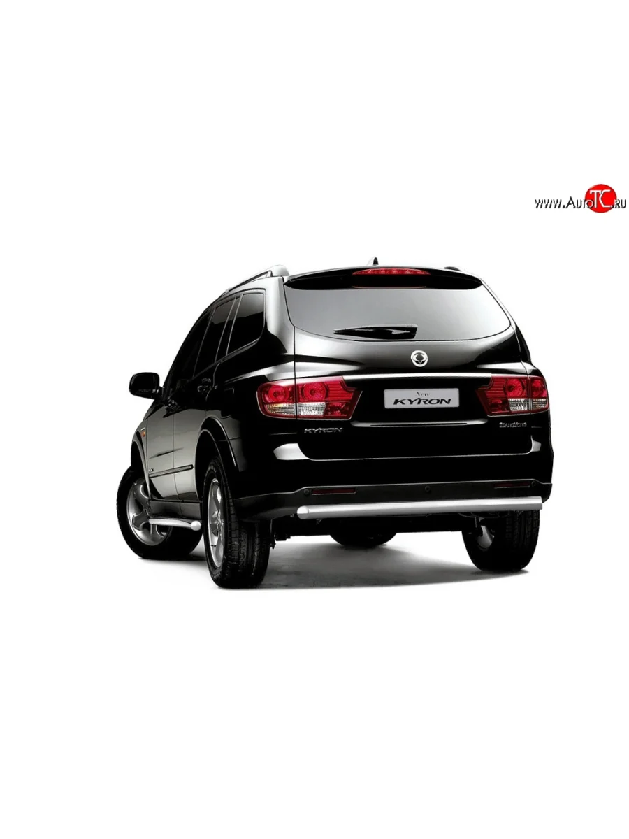 Защита заднего бампера Petroil Tuning 63 мм SSANGYONG Kyron дорестайлинг (2005-2007)  с доставкой в г. Пермь