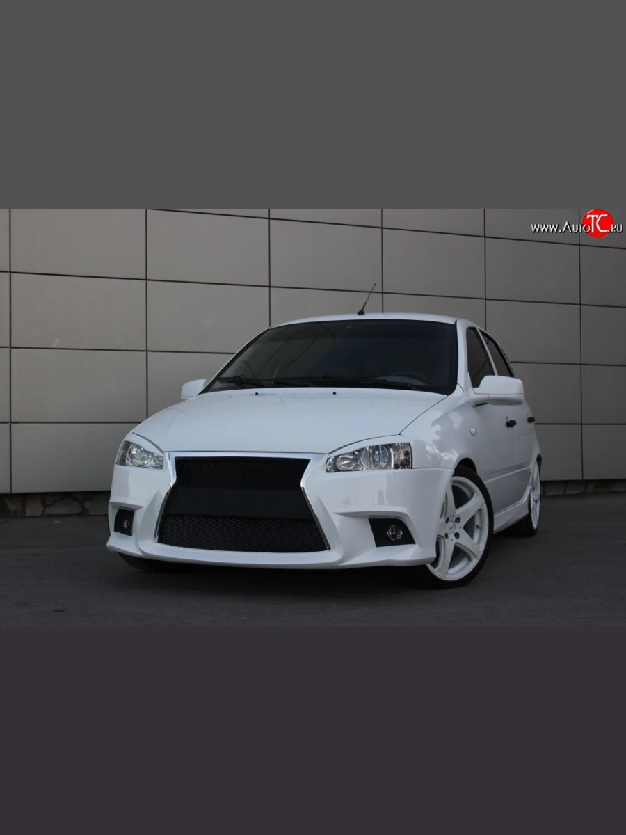 Реснички на фары Lex Лада ВАЗ Калина 1118 седан (2004-2013) (Неокрашенные)  в Самаре Самарской области