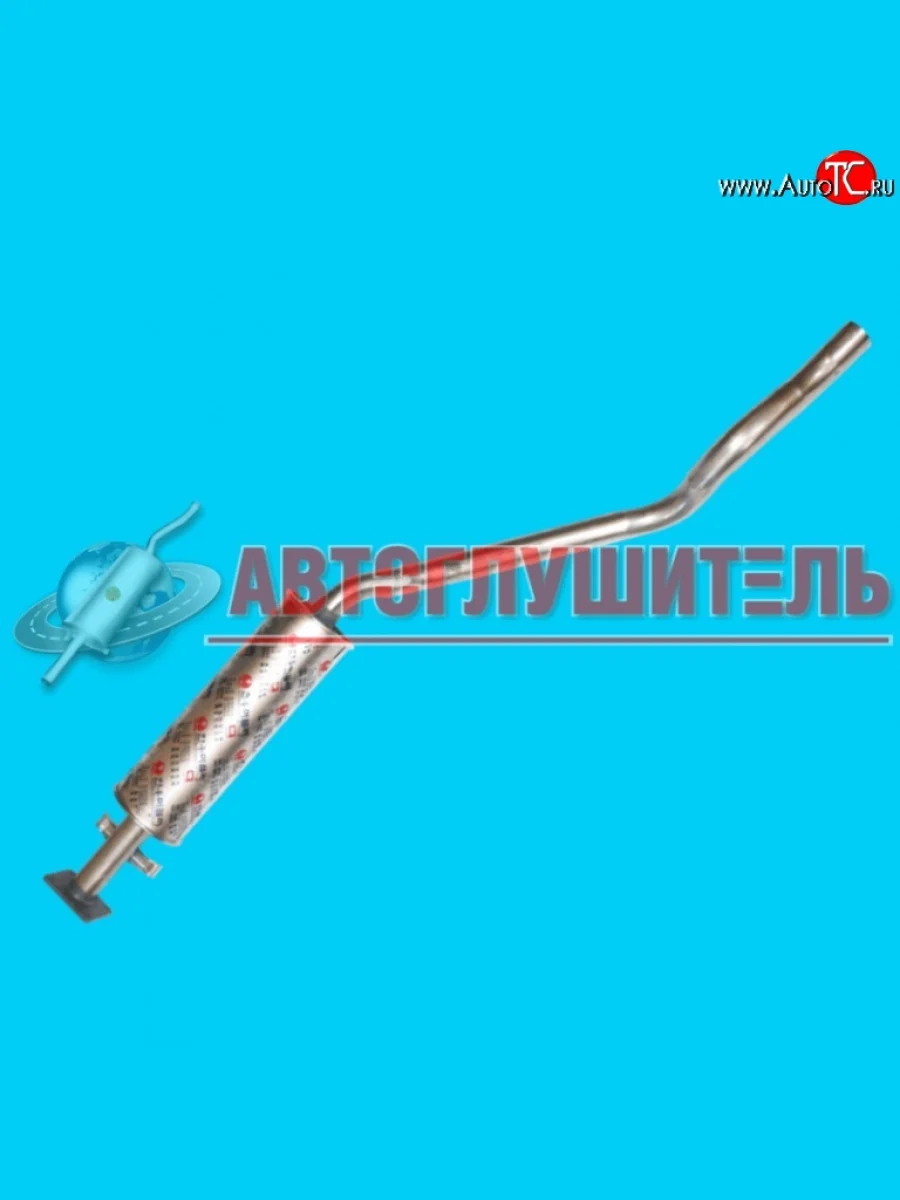 Резонатор Hanwoo (без катализатора, длинный) Daewoo Nexia дорестайлинг (1995-2008)  в Керчи Республика Крым