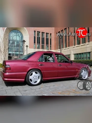 Пороги накладки WALD Mercedes-Benz E-Class W124 седан дорестайлинг (1984-1993)