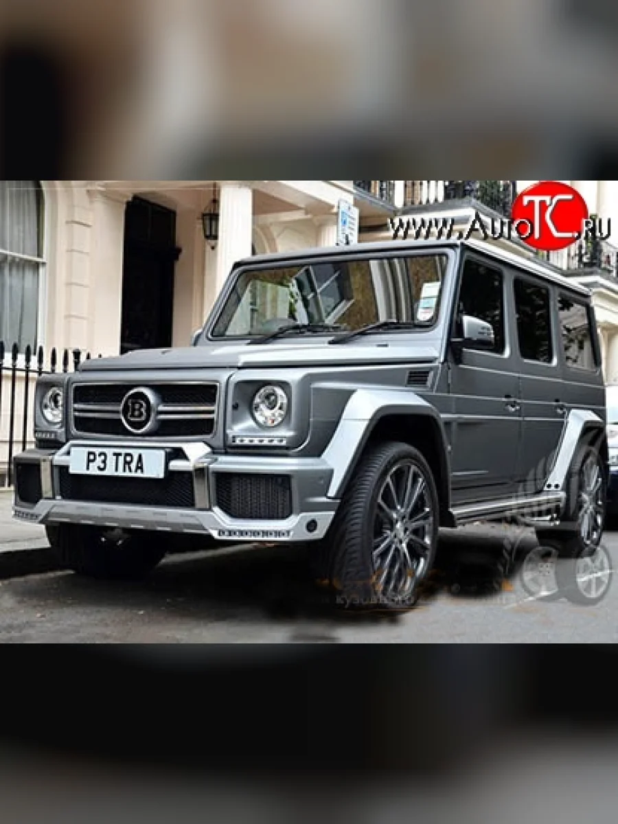Накладка на передний бампер G63 BRABUS Mercedes-Benz G class W463 5 дв. дорестайлинг (1989-1994) (Неокрашенная)  в Воронеже Воронежской области