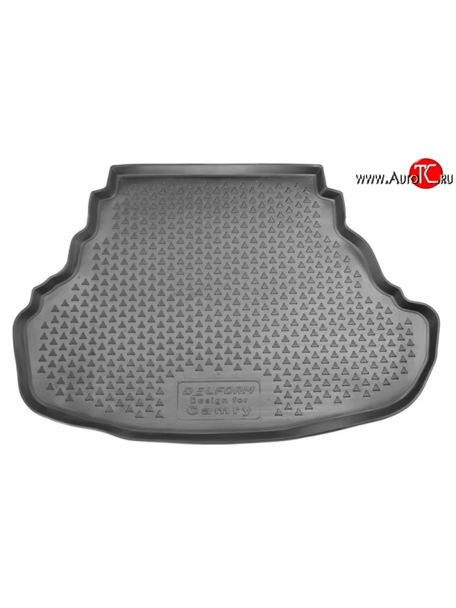 Коврик в багажник Delform (полиуретан) Toyota Camry XV50 дорестайлинг (2011-2014)  в Самаре Самарской области