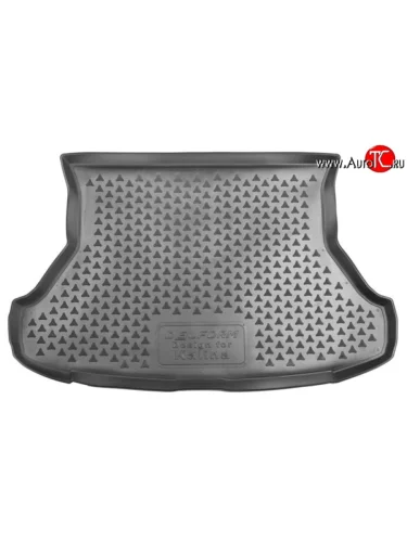 Коврик в багажник Delform (полиуретан) Лада ВАЗ Калина 1119 хэтчбек (2004-2013)