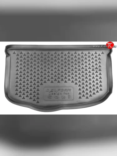 Коврик в багажник Delform (полиуретан) KIA Soul PS дорестайлинг (2014-2016)