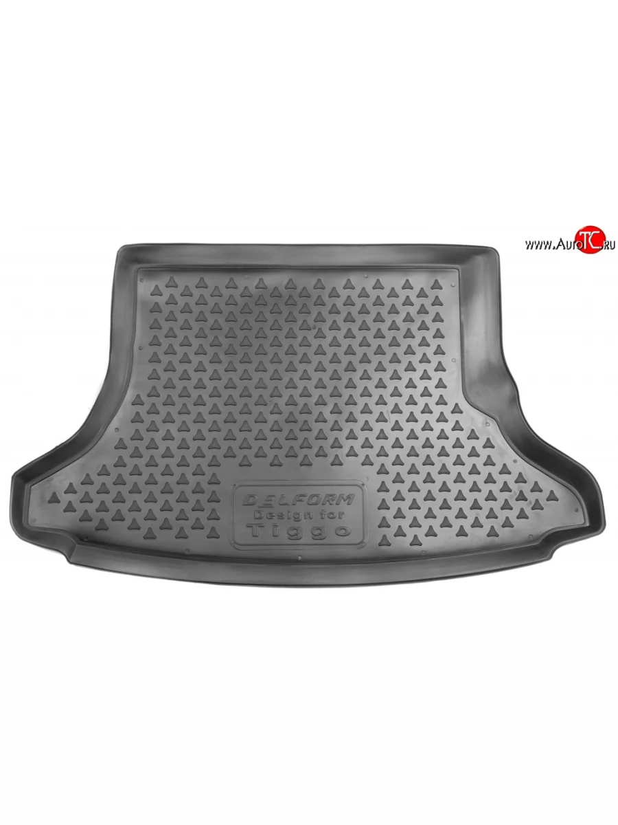 Коврик в багажник Delform (полиуретан) Chery Tiggo 5 (T21) рестайлинг (2017-2020)  с доставкой в г. Пермь