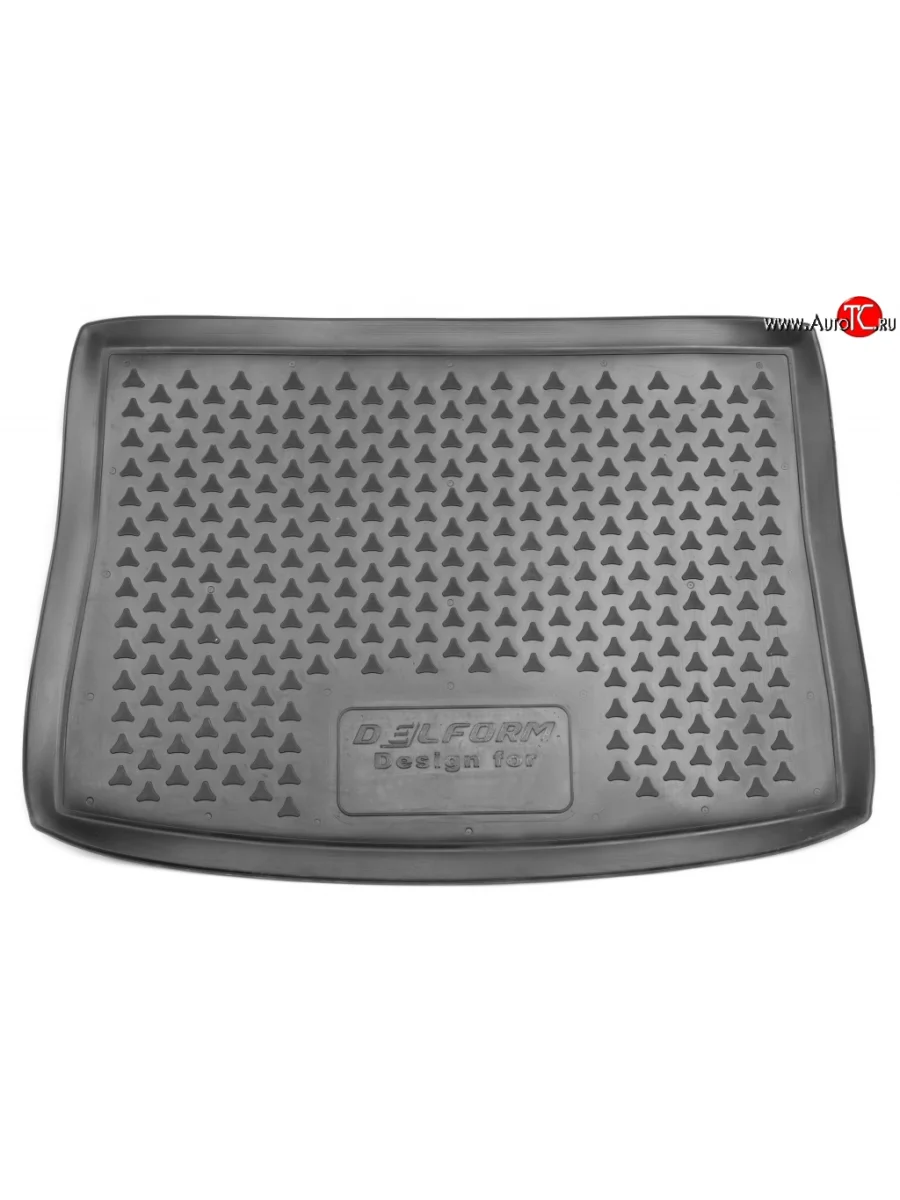 Коврик в багажник Delform (полиуретан) Peugeot 408  дорестайлинг (2010-2017)  в Перми Пермском крае