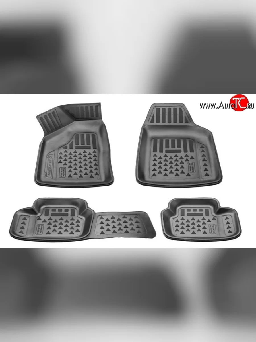 Комплект ковриков в салон Delform 4 шт. (полиуретан) Лада ВАЗ 2113 (2004-2013)  в Керчи Республика Крым