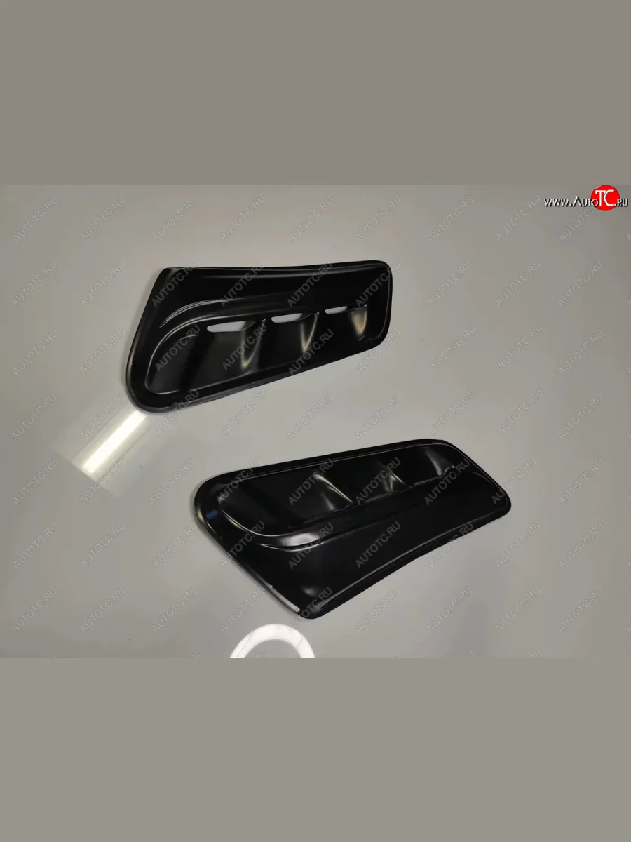 Комплект накладок задней стойки НИВА-Кураж Лада ВАЗ нива 4х4 2131 5 дв. дорестайлинг (1993-2019) (Поверность глянец (под окраску), Неокрашенный)  с доставкой в г. Керчь