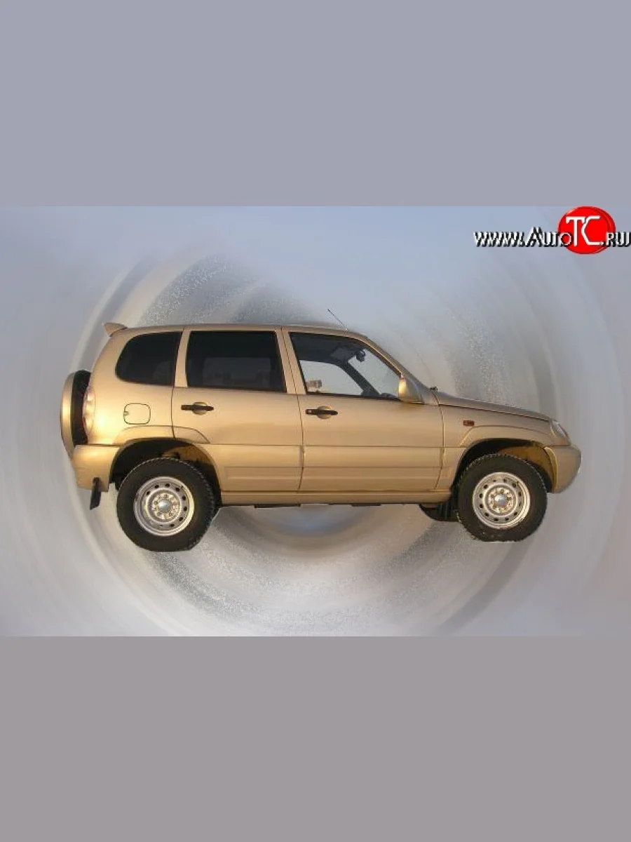 Арки крыльев Кураж  Chevrolet Niva (2002-2008), Лада ВАЗ 2123 (Нива Шевроле) (2002-2008) (Неокрашенные)  в Перми Пермском крае