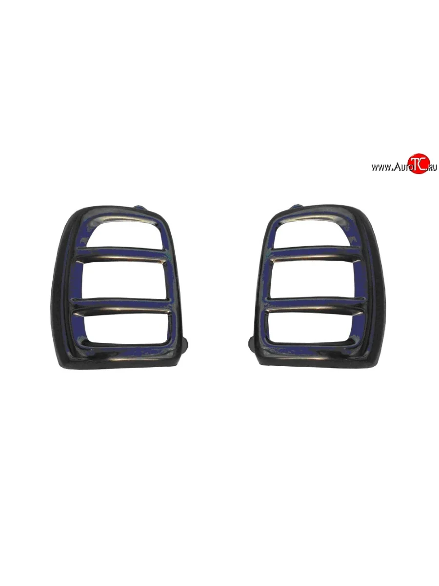 Накладки на фонари Кураж Лада ВАЗ нива 4х4 2131 (Legend) 5 дв. 2-ой рестайлинг (2021-2025) (Неокрашенные)  в Керчи Республика Крым