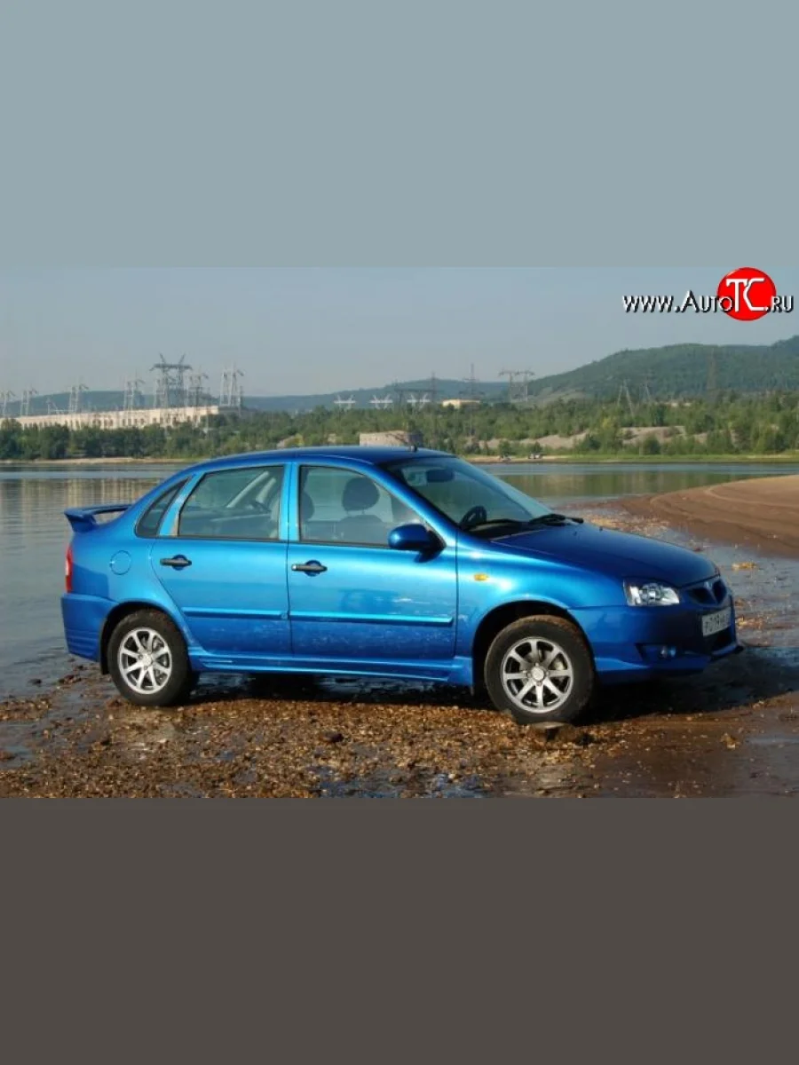 Комплект порогов Олимп Лада ВАЗ Гранта 2190 седан  дорестайлинг (2011-2017) (Неокрашенные)  в Керчи Республика Крым