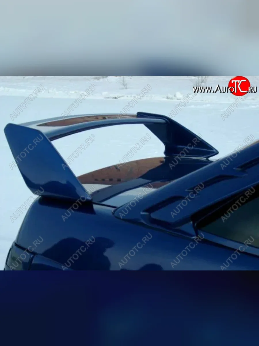 Cпойлер (на скобках) Феррари Лада ВАЗ Приора 2170 седан дорестайлинг (2007-2014) (без места под стоп-сигнал, неокрашенный)  в Перми Пермском крае