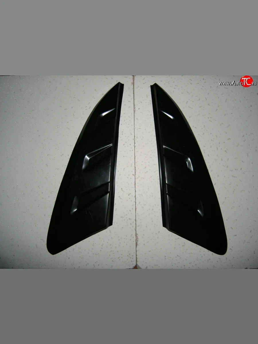 Накладки задней стойки на автомобиль Кураж Лада ВАЗ Приора 2170 седан дорестайлинг (2007-2014) (Неокрашенные)  в Воронеже Воронежской области