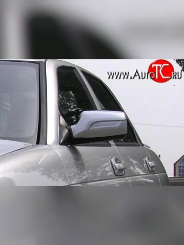 Комплект накладок на зеркала Кураж (комплект) Лада ВАЗ Приора ( 2170,  2171,  2172) (2007-2014) седан дорестайлинг, универсал дорестайлинг , хэтчбек дорестайлинг