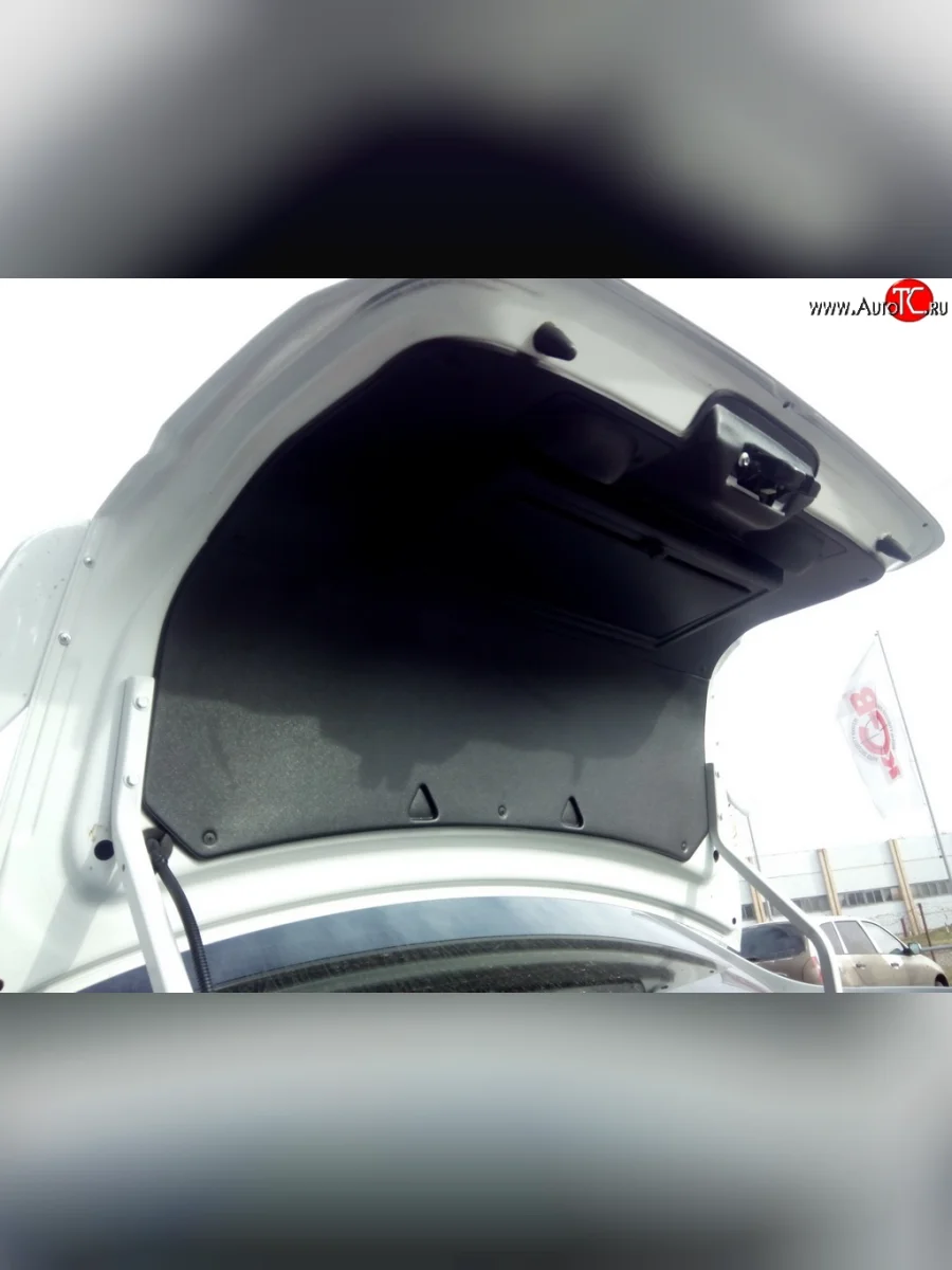 Обшивка крышки багажника Практик Лада ВАЗ Приора 2170 седан дорестайлинг (2007-2014) (Без знака Аварийной остановки)  в Керчи Республика Крым