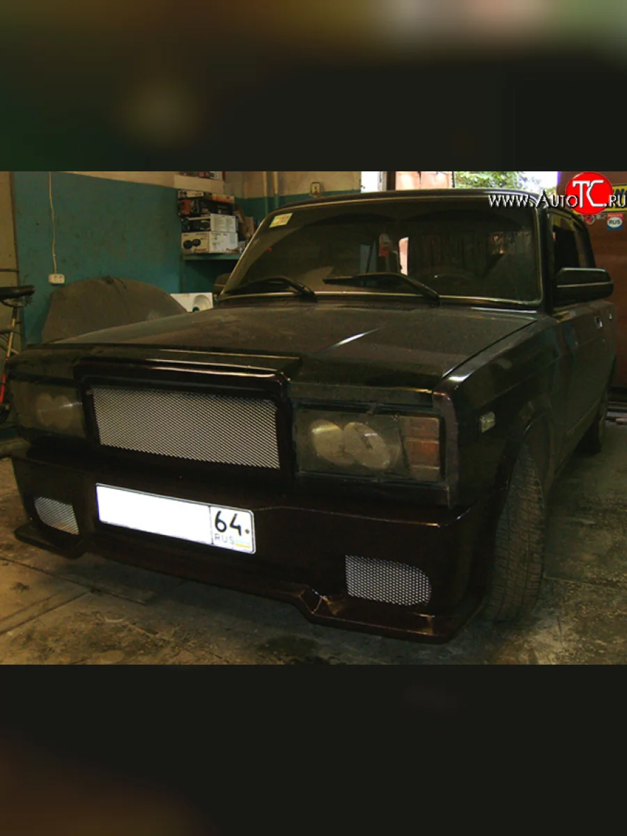 Передний бампер M-VRS Лада ВАЗ 2103 (1972-1984) (Неокрашенный)  в Керчи Республика Крым