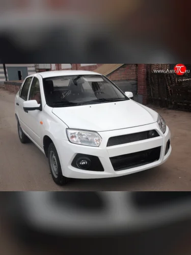 Передний бампер Снайпер Лада ВАЗ Гранта ( 1 2191,  2190) (2011-2017) лифтбэк дорестайлинг , седан  дорестайлинг