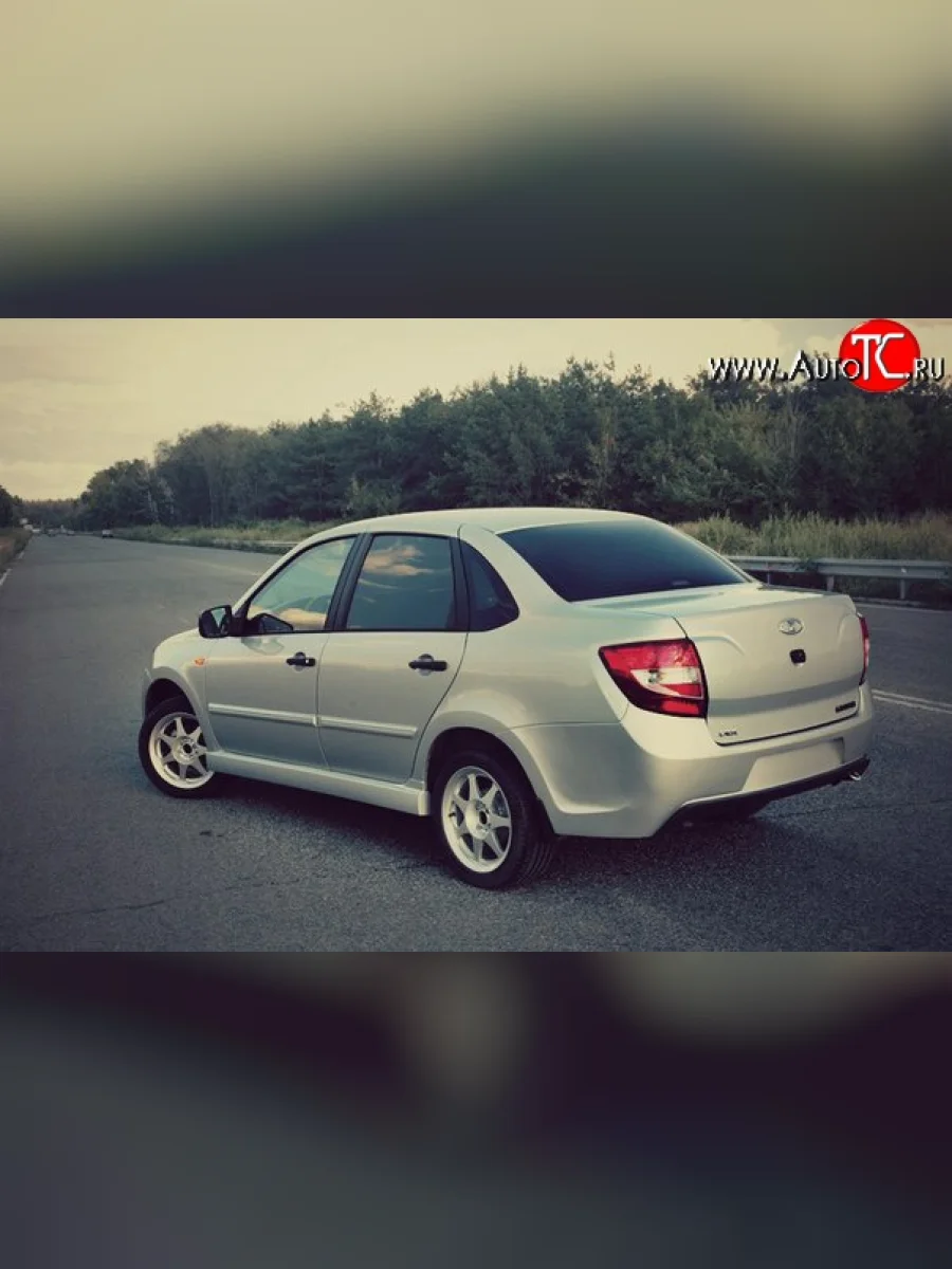 Пороги накладки Снайпер V2 Datsun on-DO седан дорестайлинг (2014-2019) (Неокрашенные)  в Перми Пермском крае