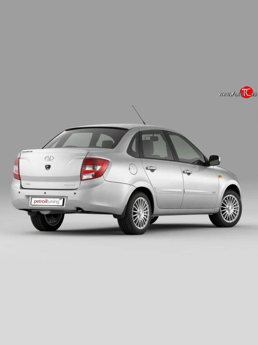 Козырёк на заднее лобовое стекло Petroil Tuning  Datsun on-DO (2014-2021), Лада ВАЗ Гранта (2011-2017), Лада ВАЗ Гранта Спорт (2023-2025), Лада ВАЗ Калина (2004-2013) (Окрашенный, Неокрашенный)  с доставкой в г. Керчь