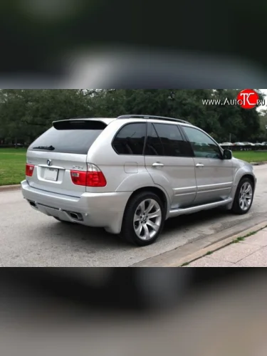 Пороги накладки с расширителями арок Aero BMW X5 E53 рестайлинг (2003-2006)