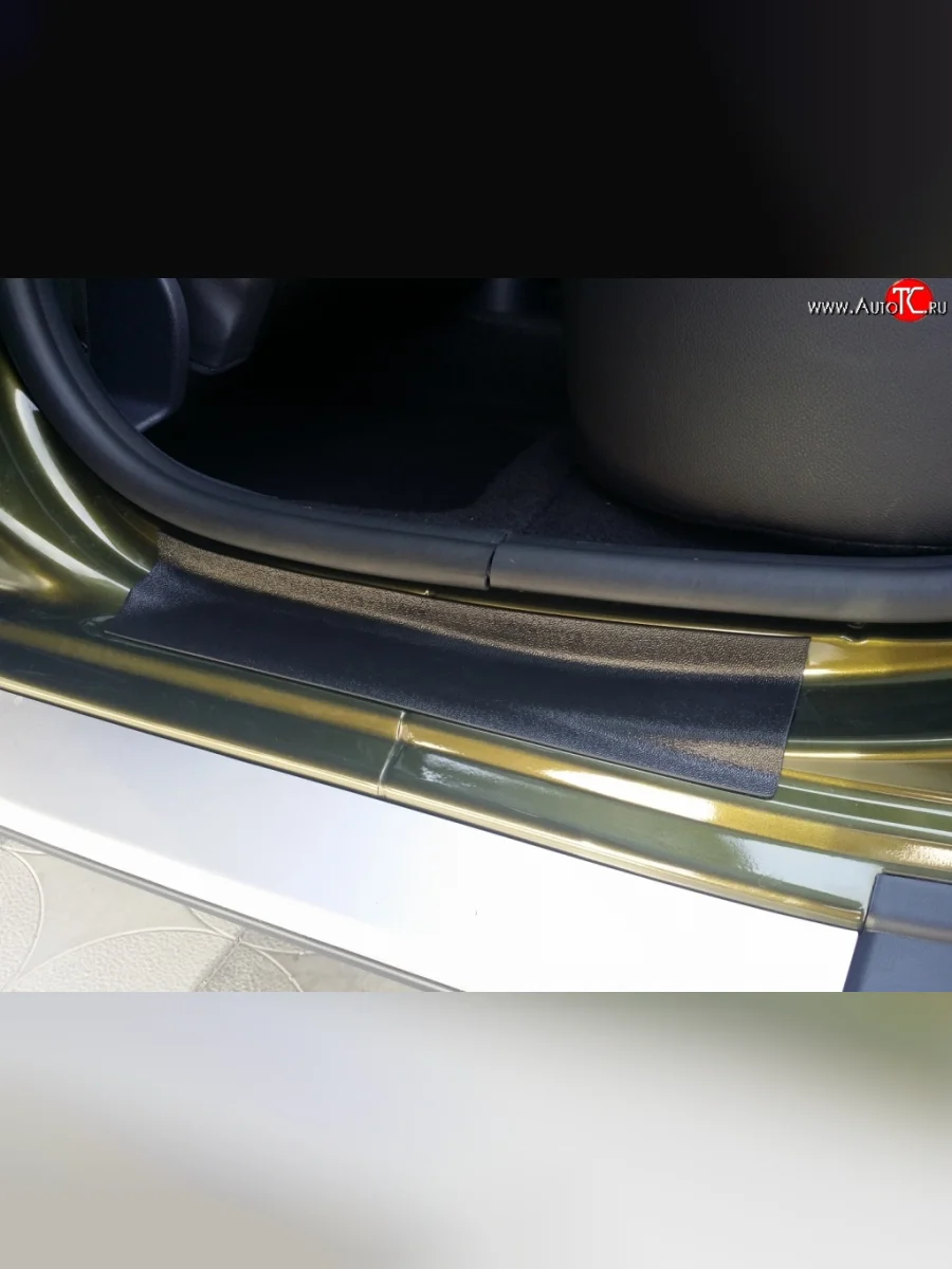 Накладки порога Kart RS в проемы дверей Nissan Terrano D10 рестайлинг (2016-2022) (Комлект на 4 проема)  в Керчи Республика Крым