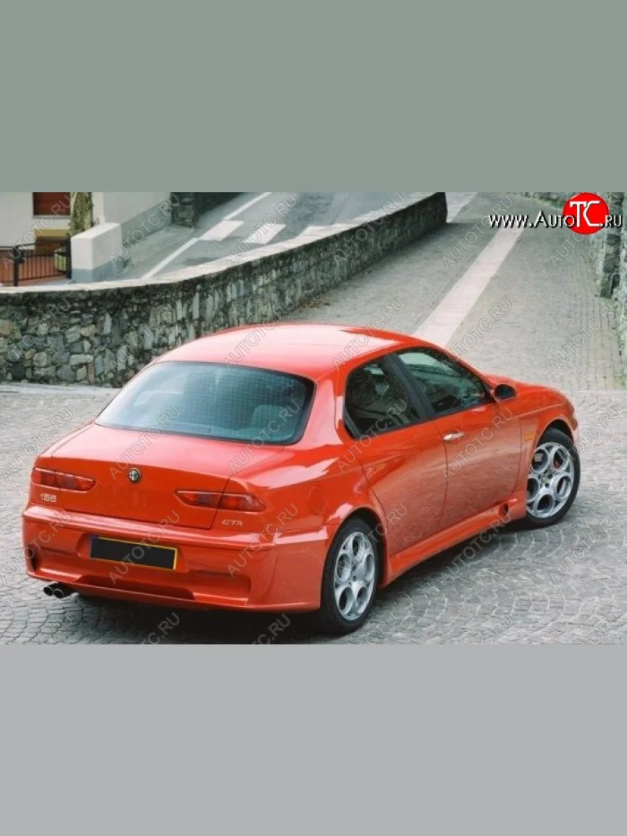 Задний бампер RBK Alfa Romeo 156 932 дорестайлинг, седан (1996-2002)  в Воронеже Воронежской области