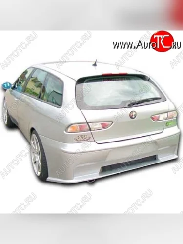 Задний бампер RBK Alfa Romeo 156  932 (1997-2003) дорестайлинг, универсал, 1 рестайлинг, универсал