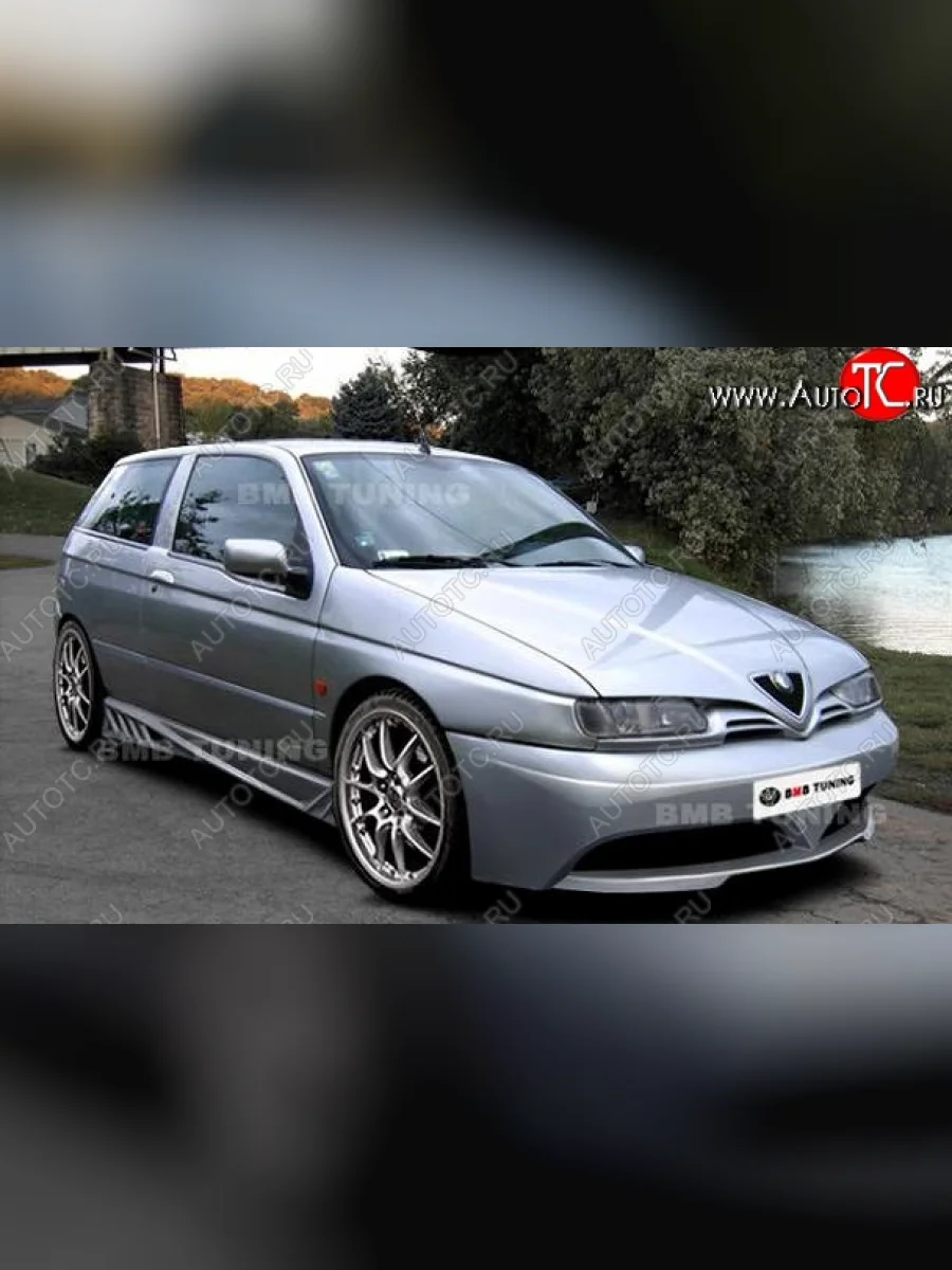 Передний бампер BMP Alfa Romeo 145 930A дорестайлинг (1994-1999)  в Перми Пермском крае