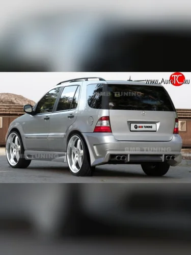 Задний бампер Neodesign Mercedes-Benz ML class W163 дорестайлинг (1997-2001)