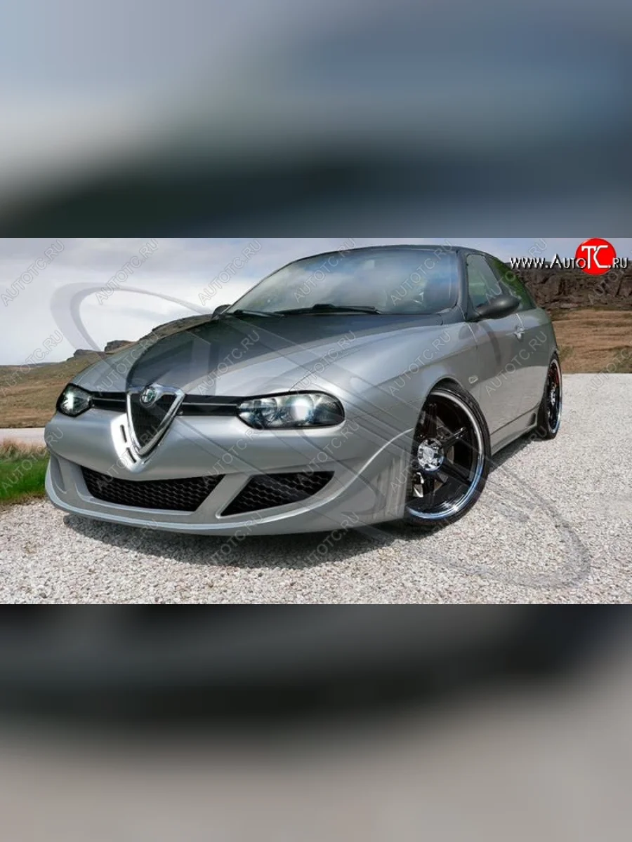 Передний бампер NST Alfa Romeo 156 932 дорестайлинг, седан (1996-2002)  в Воронеже Воронежской области