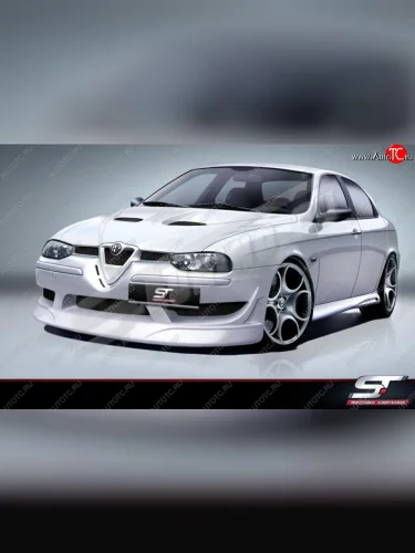 Передний бампер ST Alfa Romeo 156 932 дорестайлинг, седан (1996-2002)