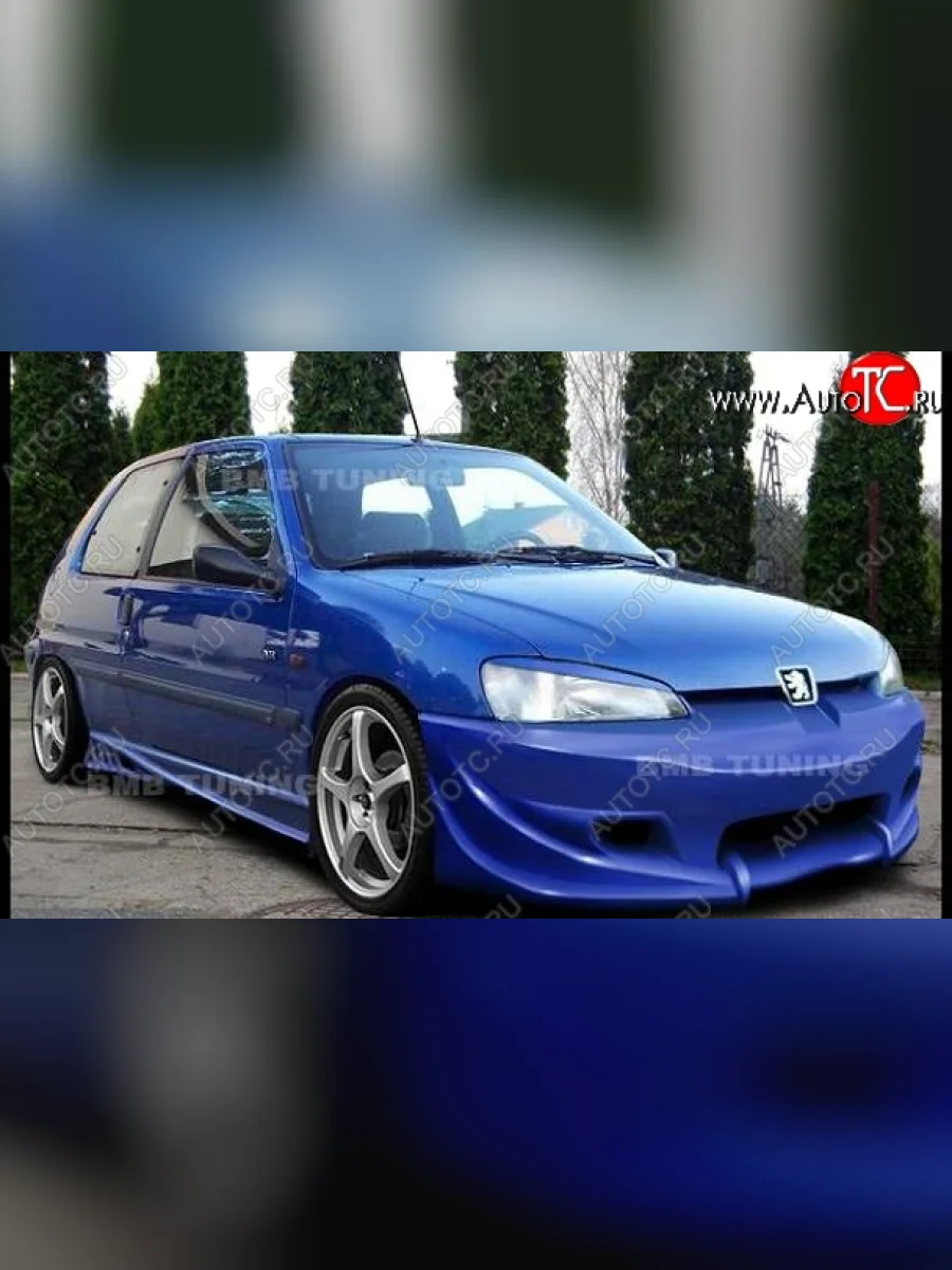 Передний бампер Velside Peugeot 106 (1991-2003)  в Самаре Самарской области