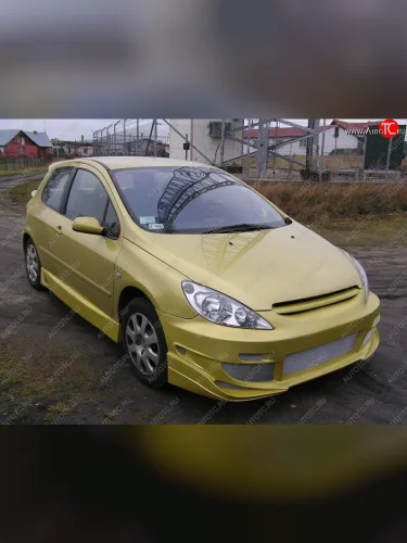 Передний бампер Rieger Peugeot 307 универсал дорестайлинг (2001-2005)