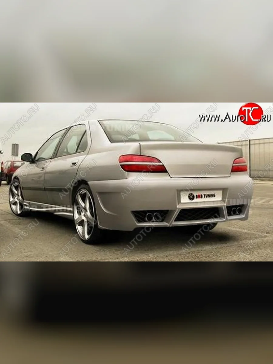 Задний бампер R1 Peugeot 406 8B седан дорестайлинг (1995-1999)  в Керчи Республика Крым