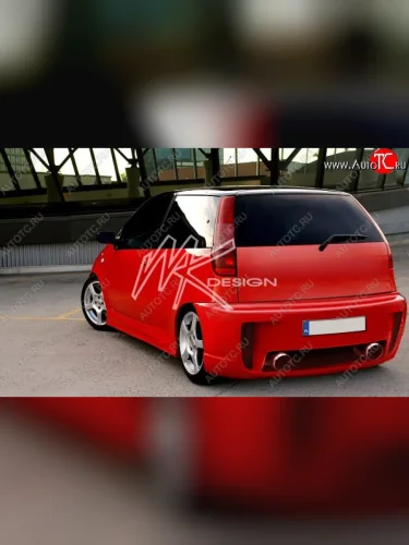 Задний бампер R1 Fiat Punto 176 хэтчбэк 5 дв. (1993-1999)