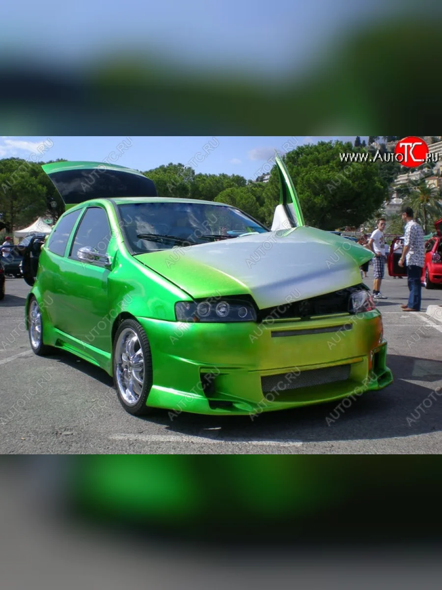 Передний бампер R1 Fiat Punto 176 хэтчбэк 5 дв. (1993-1999)  в Перми Пермском крае