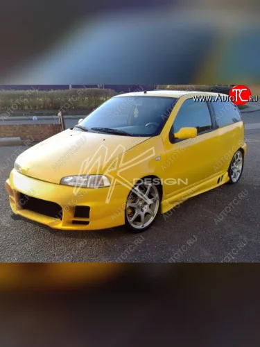 Передний бампер МК1 Fiat Punto 176 хэтчбэк 5 дв. (1993-1999)